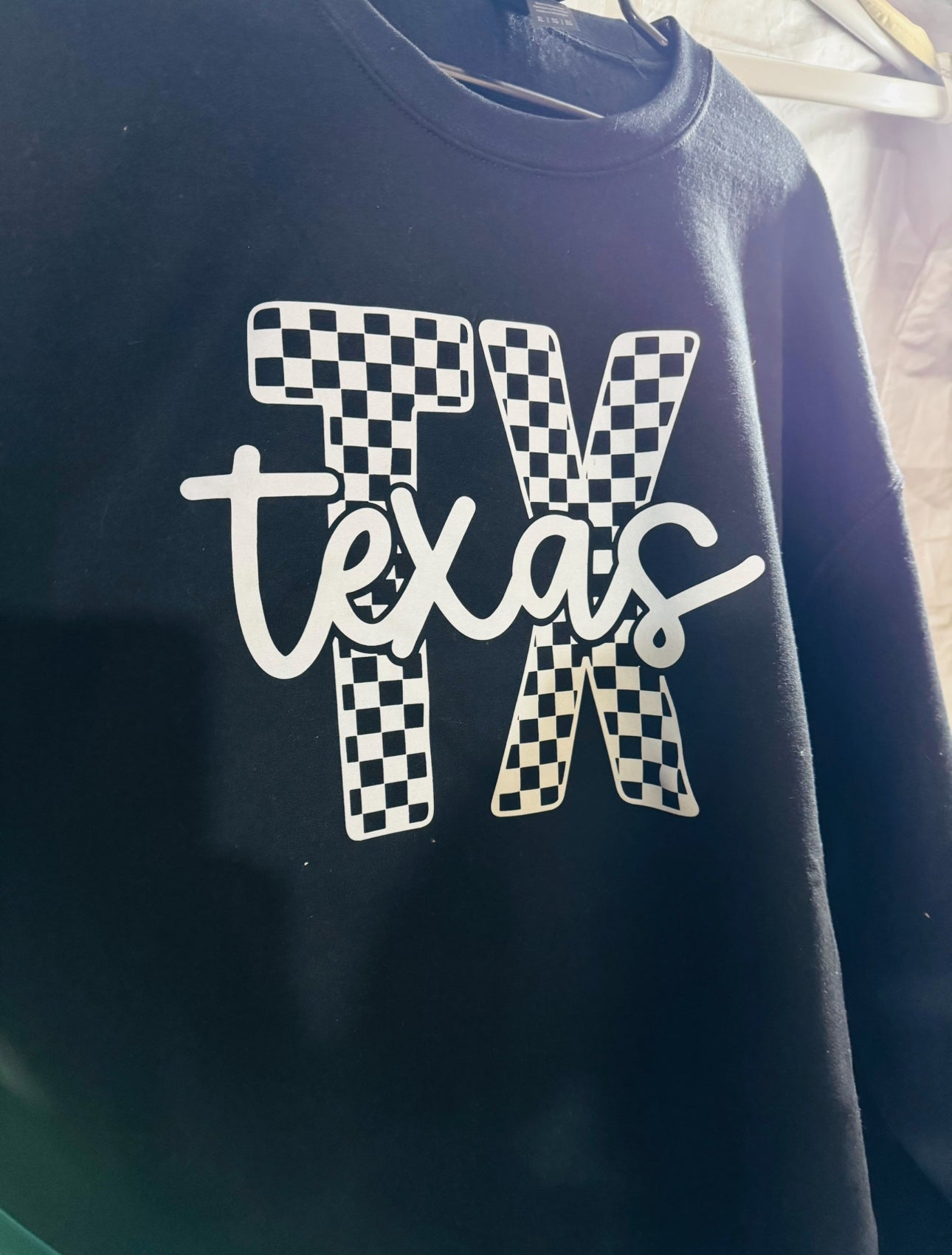 Checkered Texas - Sweatshirt