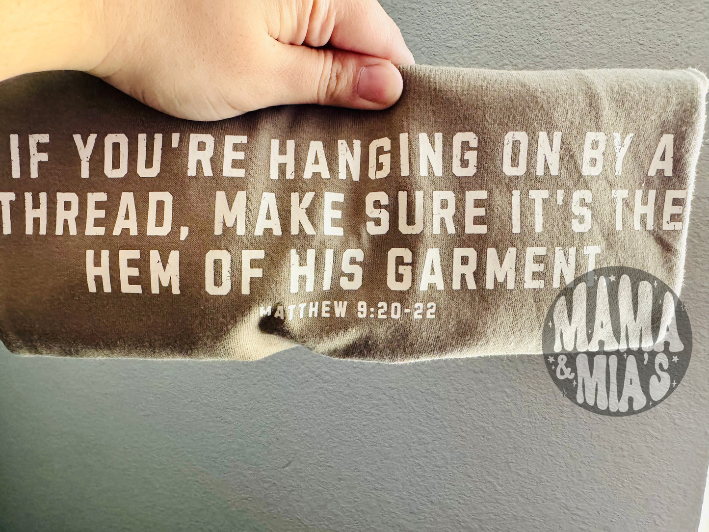 Hem of his Garment