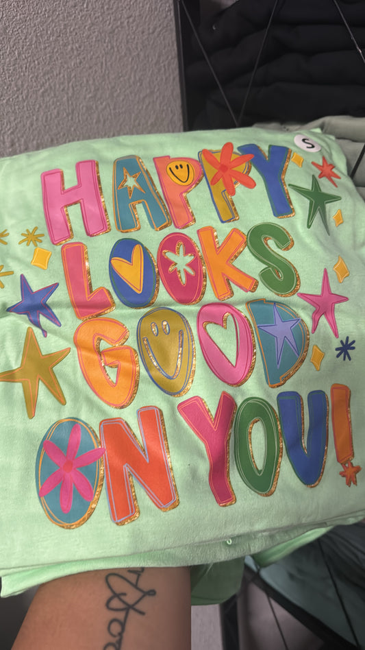 happy looks good