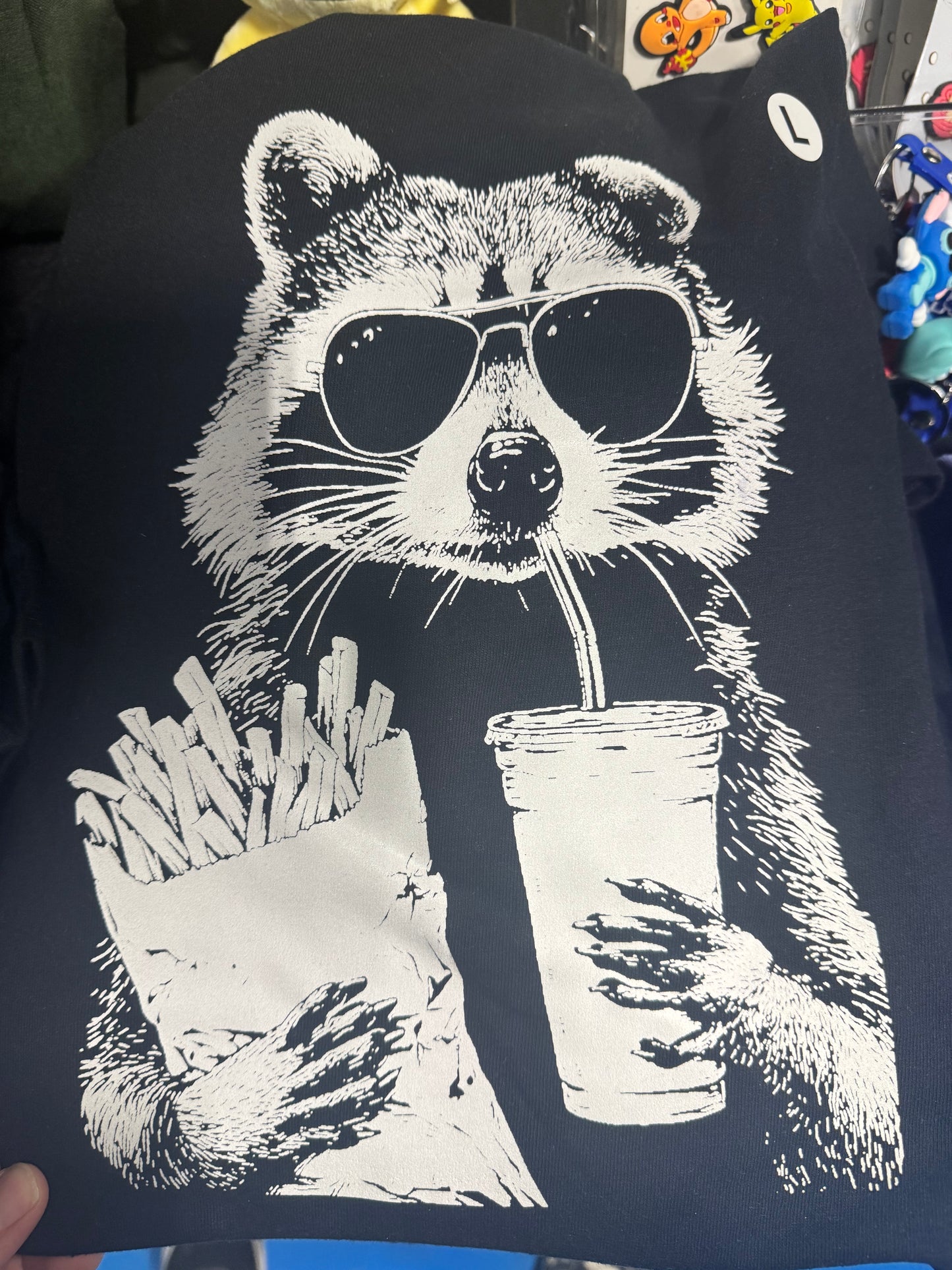 fast food racoon